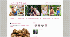 Desktop Screenshot of createdtobepaleo.com